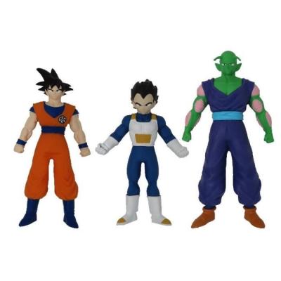 Figurine extensible DRAGON BALL - Pack de 3 - MONSTER FLEX - Mini personnages