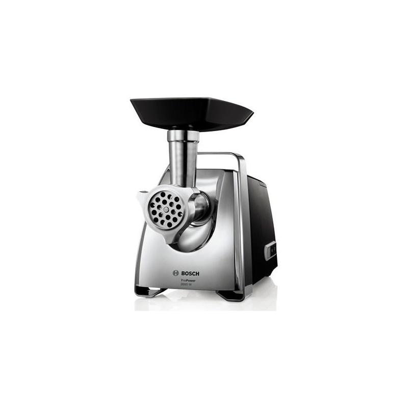 Bosch MFW67440 hachoir 2000 W Noir, Acier inoxydable