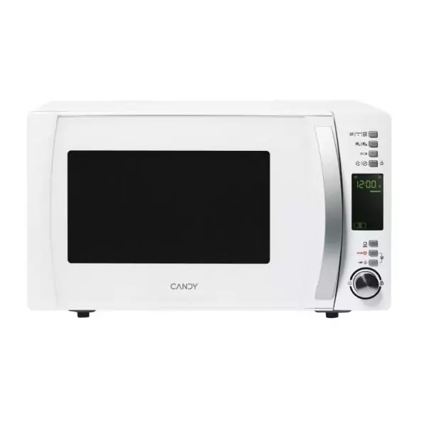 Micro-ondes Candy Essenza CMXW30DW 900W 30L Digital Blanc - Fonction Décongélation - 5 Niveaux de Puissance - 10 Menus Auto