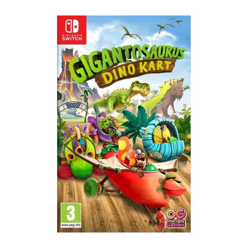 Course de kart Gigantosaurus Dino pour Nintendo Switch