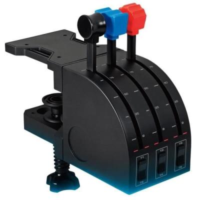 Manette de Vol LOGITECH G - SAITEK Pro Flight withRouter LCD et 3 Interrupteurs