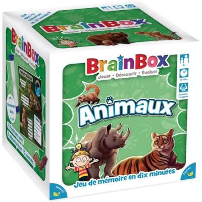 Jeu de société BrainBox Animaux - Jeu d'observation et de mémoire