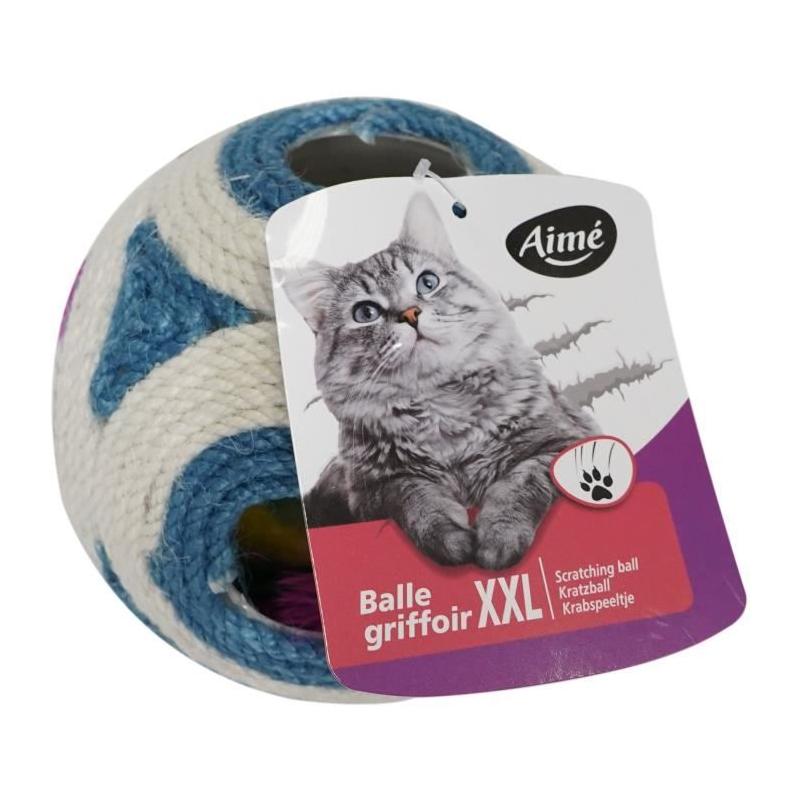 Griffoir XXL AIMÉ - Boule Bleue + 1 Balle 11.5cm