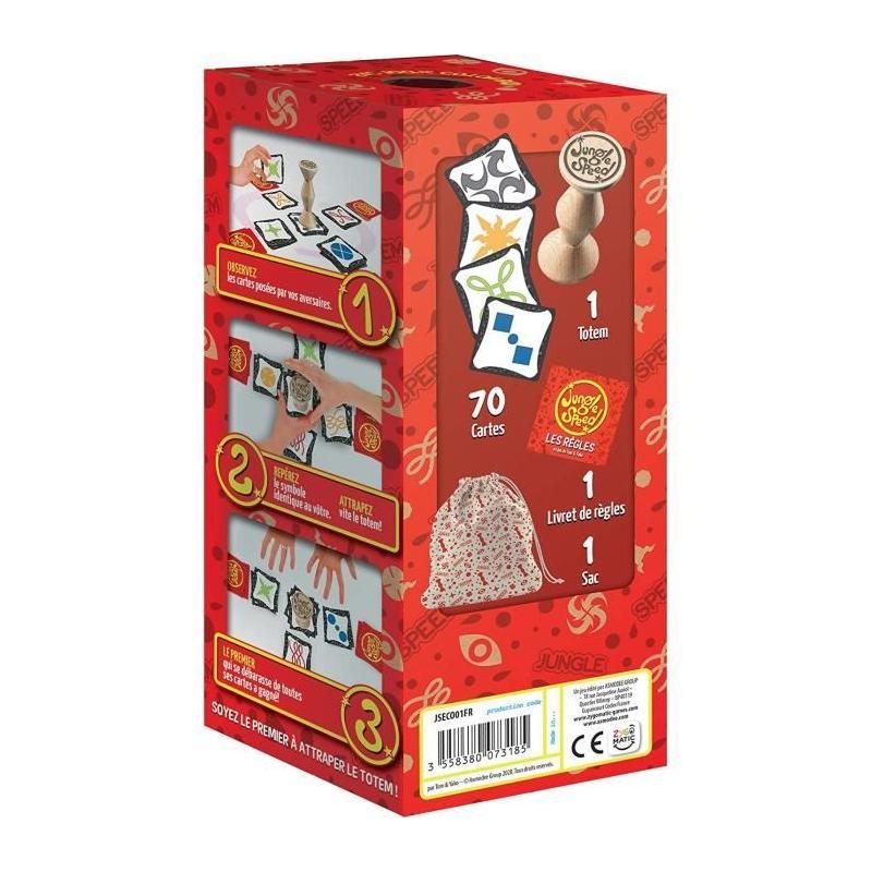 Jeu de société Zygomatic | Jungle Speed | 2-10 joueurs | 15 min | Éco-conception