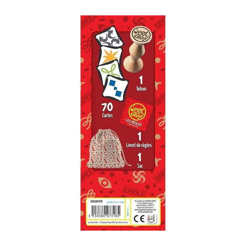 Jeu de société Zygomatic | Jungle Speed | 2-10 joueurs | 15 min | Éco-conception