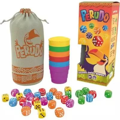 Nouvelle version de Perudo - Jeu de dés excitant