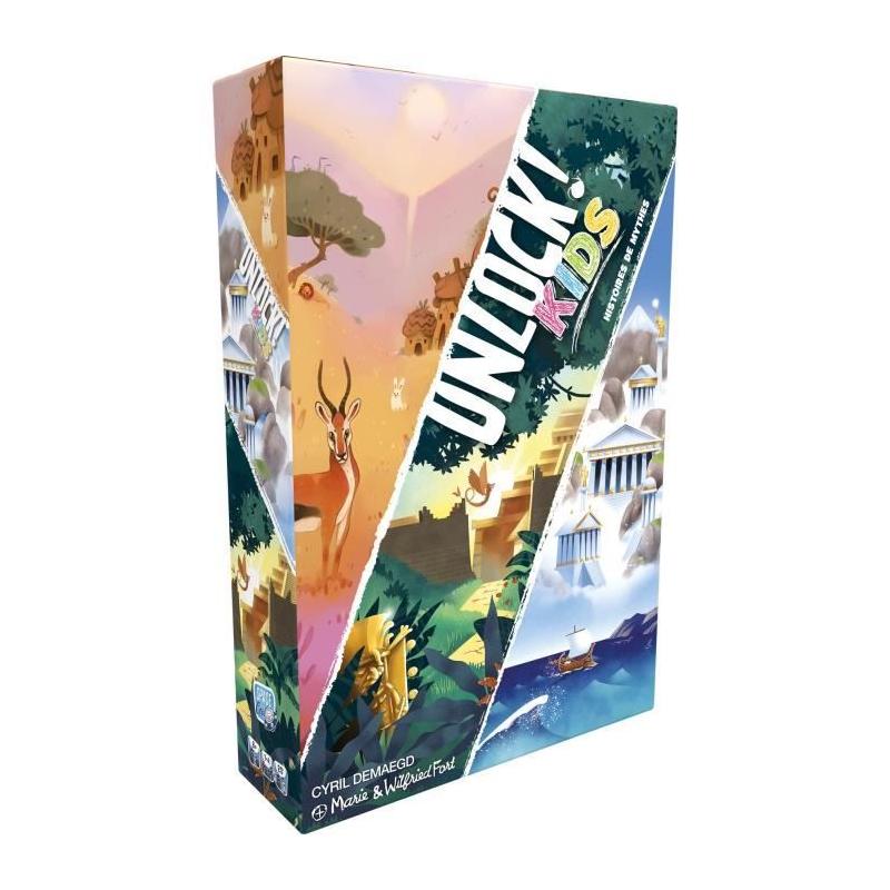 Escape Game passionnant pour enfants | Unlock! Kids Histoires Mythes - 3 histoires avec 2 aventures chacune