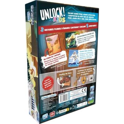 Escape Game passionnant pour enfants | Unlock! Kids Histoires Mythes - 3 histoires avec 2 aventures chacune