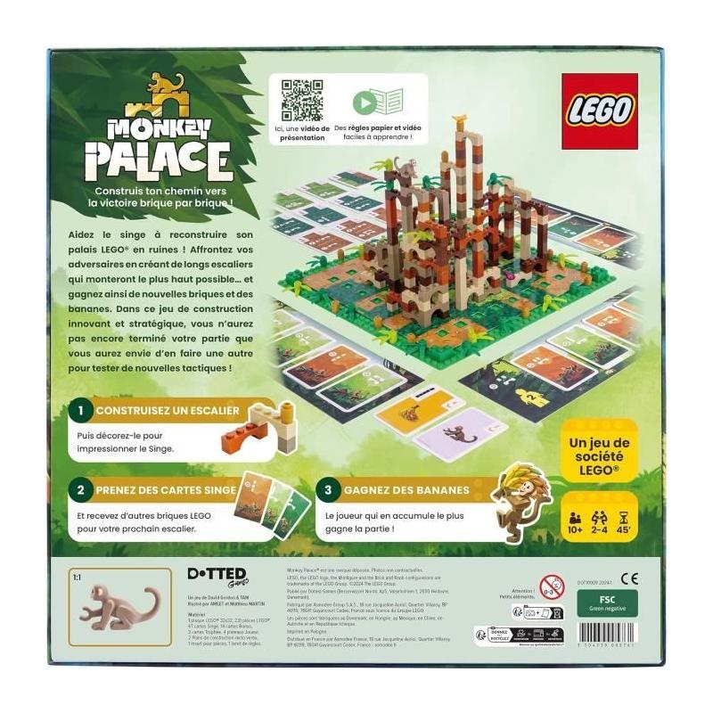 Construisez votre chemin vers la victoire avec le Lego Monkey Palace !