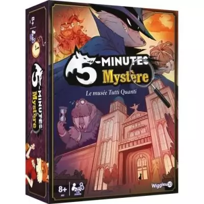Découvrez Jeux de société WIGGLES 3D - 5 Minutes Mystère!