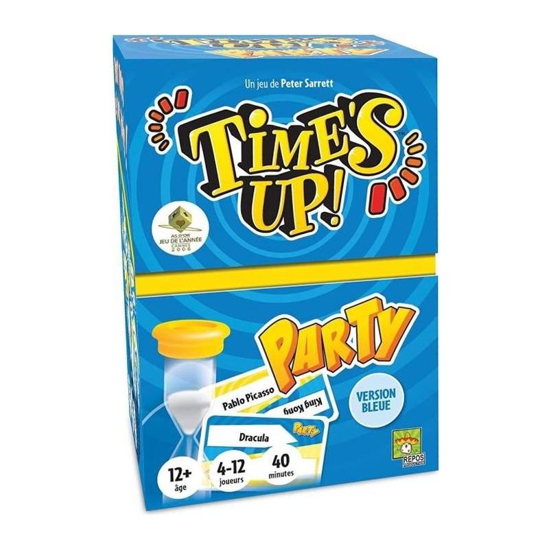 Asmodée - Repos Production - Time's Up! : Version Bleue - Jeu de société - 12 ans +