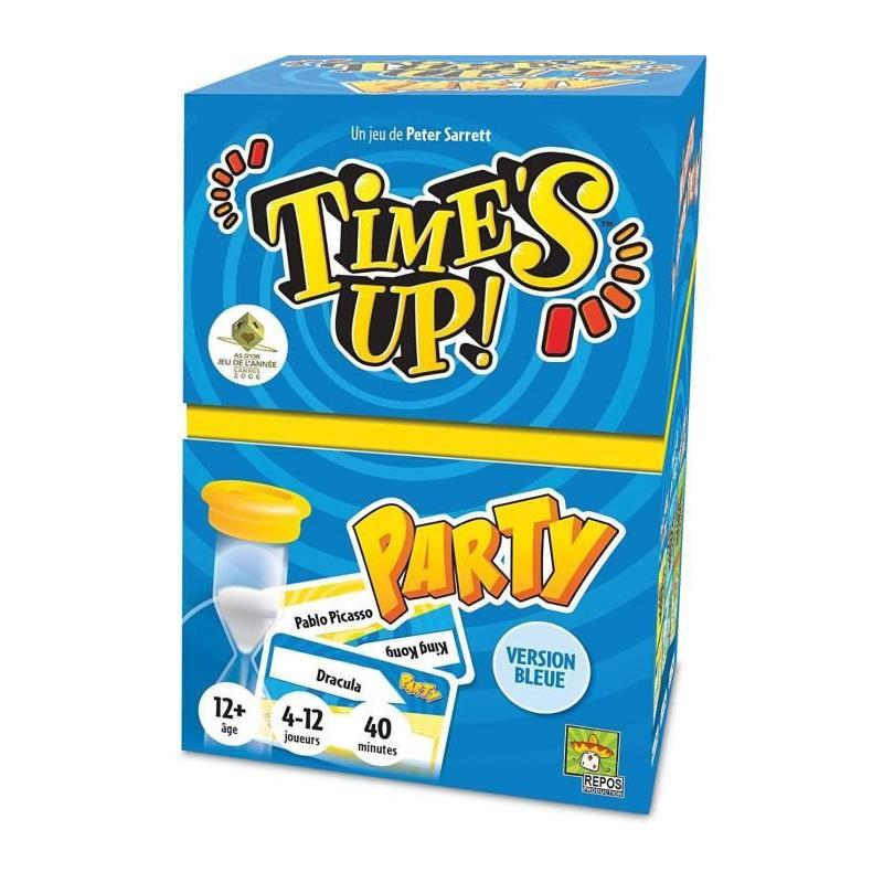Asmodée - Repos Production - Time's Up! : Version Bleue - Jeu de société - 12 ans +