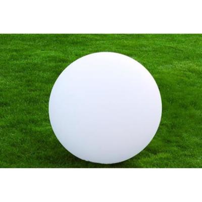 Lampe extérieure LED lumineuse pour jardin - Boule blanche 50cm Ø
