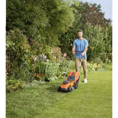 Tondeuse BLACK+DECKER 18V BCMW3318L2-QW - Jardin 350m² - 2 Batteries