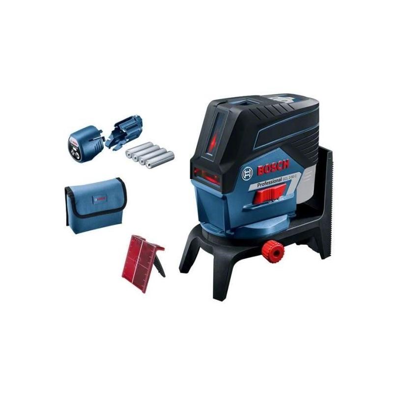Mesurez avec précision jusqu'à 20m - Laser ligne Bosch Professional GCL 2-50 C + RM2