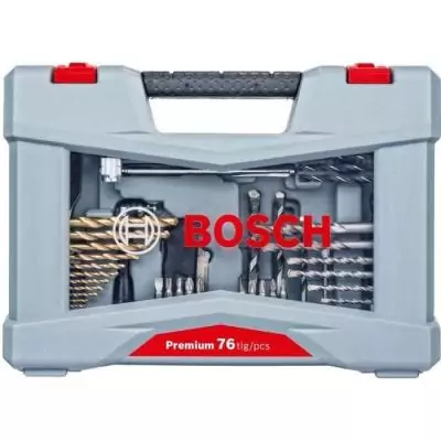 Troussez de forets Bosch premium 76 pcs - Perçage et vissage