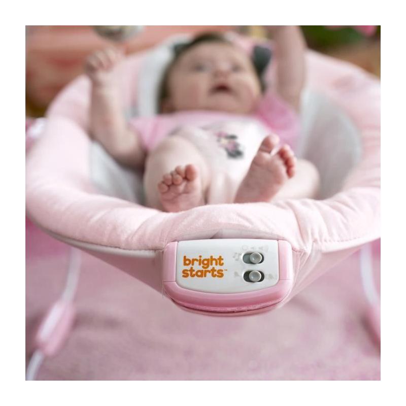 Transat bébé Disney Minnie avec jouets d'éveil amovibles