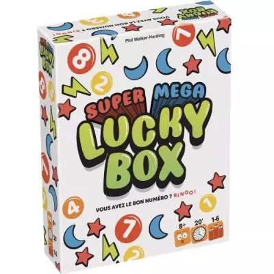 Super Méga Lucky Box - Asmodee - Jeu de société: Surprise garantie en dimensions 45x24x5 cm