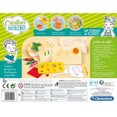 Clementoni - Ma fabrique à bougies: créez vos propres chefs-d'œuvre