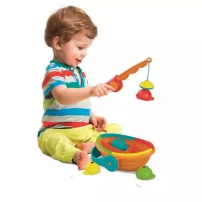 Jeu de pêche à la ligne CLEMENTONI - Dimensions compactes