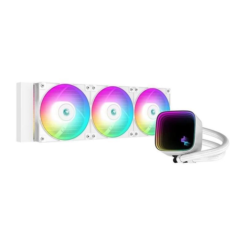 DEEPCOOL LS720 SE (Blanc) - Watercooling AIO 3x120mm - Compact et Performant