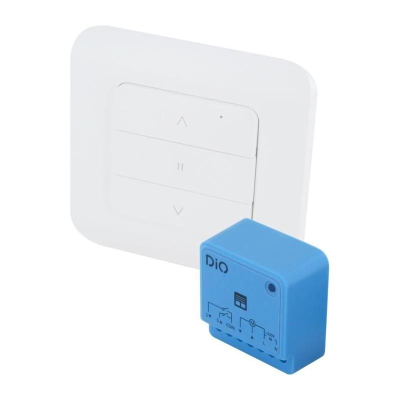 Kit interrupteur volet + module DiO CONNECTED HOME - Accessoire de volet
