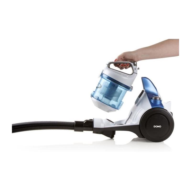 Aspirateur sans sac DOMO DO7286S - Puissant et Compact