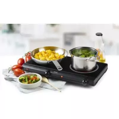 Plaque de cuisson DOMO 2 feux - Compact et pratique - DO339KP