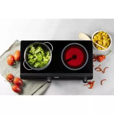 Plaque de cuisson DOMO 2 feux - Compact et pratique - DO339KP