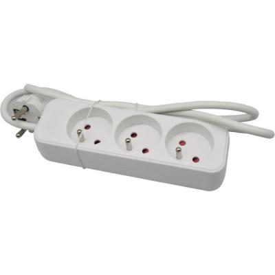 Bloc ménager GAO - 3 prises 2P+T sécurisé NF - Compact