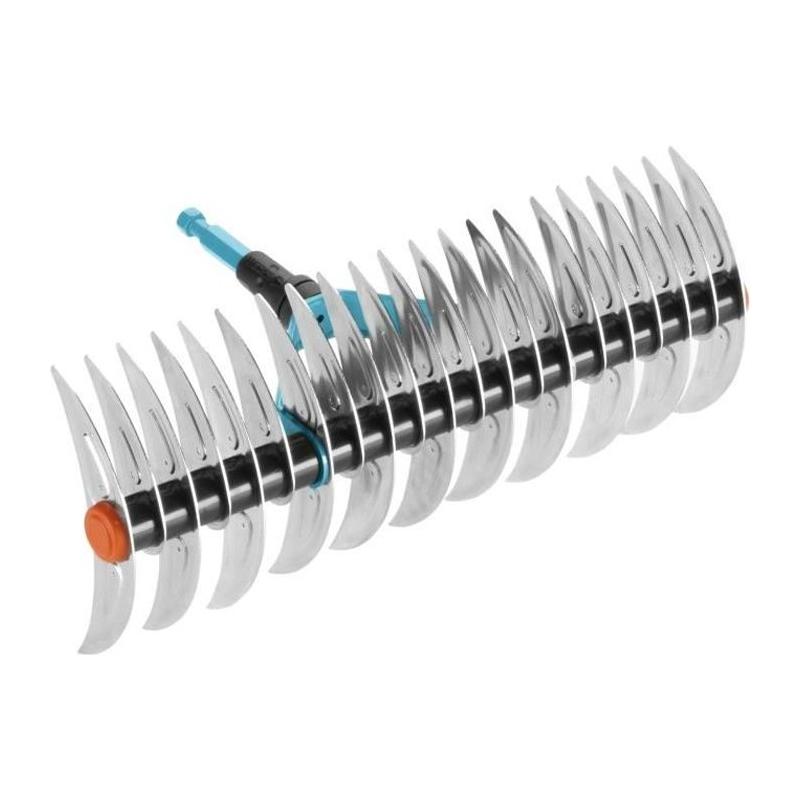 Râteau-scarificateur 35cm Combisystem - Acier galvanisé - 25 ans de garantie