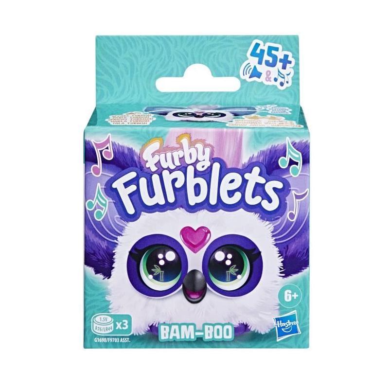 Furby Furblets Bam-Boo: Mini peluche électronique avec plus de 45 sons