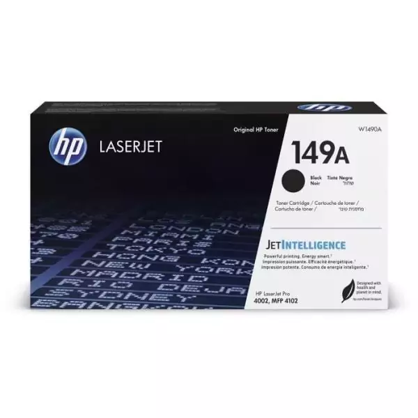 Cartouche de Toner HP 149A Noire Authentique (W1490A) pour HP LaserJet Pro 4002 / 4102 / MFP 4102 / 4002 / 4102