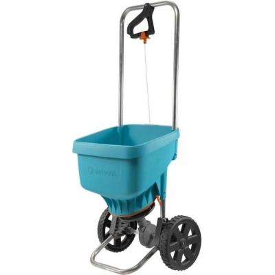 Épandeur d'engrais XL sur roues GARDENA - Capacité 18L - Surface 800m² max