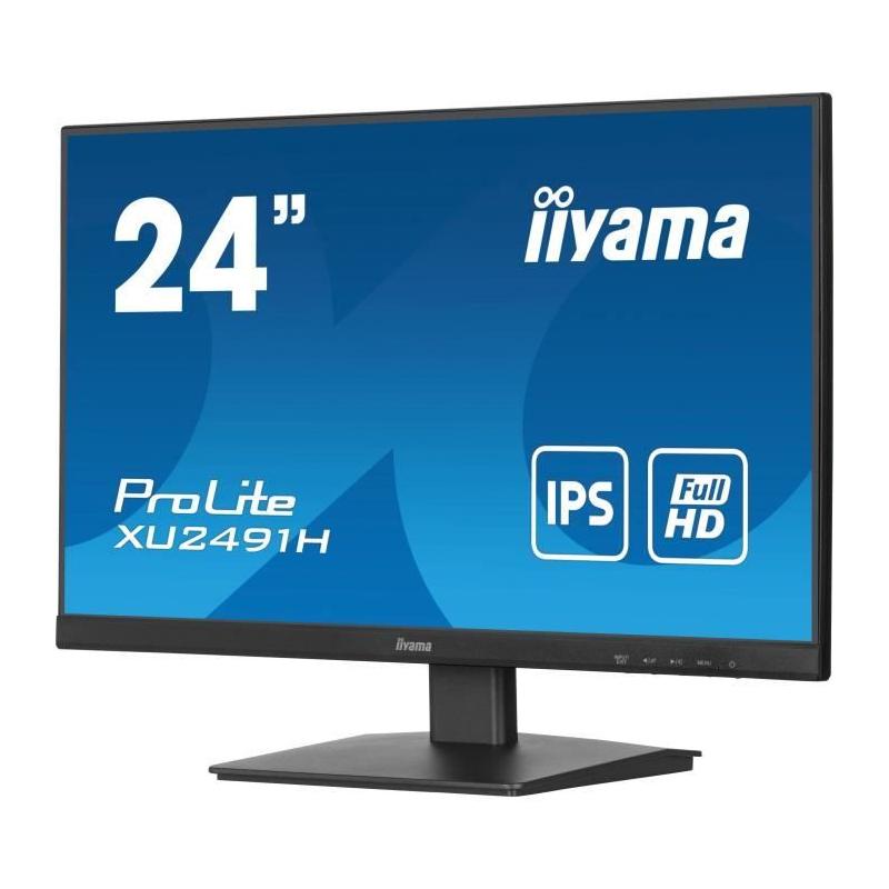 Écran IIYAMA XU2491H-B1 23,8'' FHD IPS 100Hz - Noir