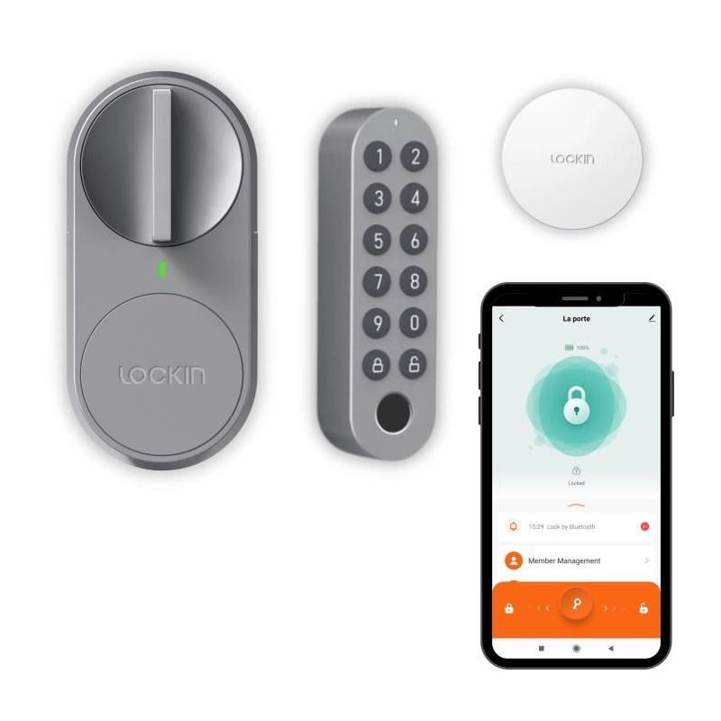 Kit serrure d'entrée KONYKS Lockin G30 Pro - Digicode et hub