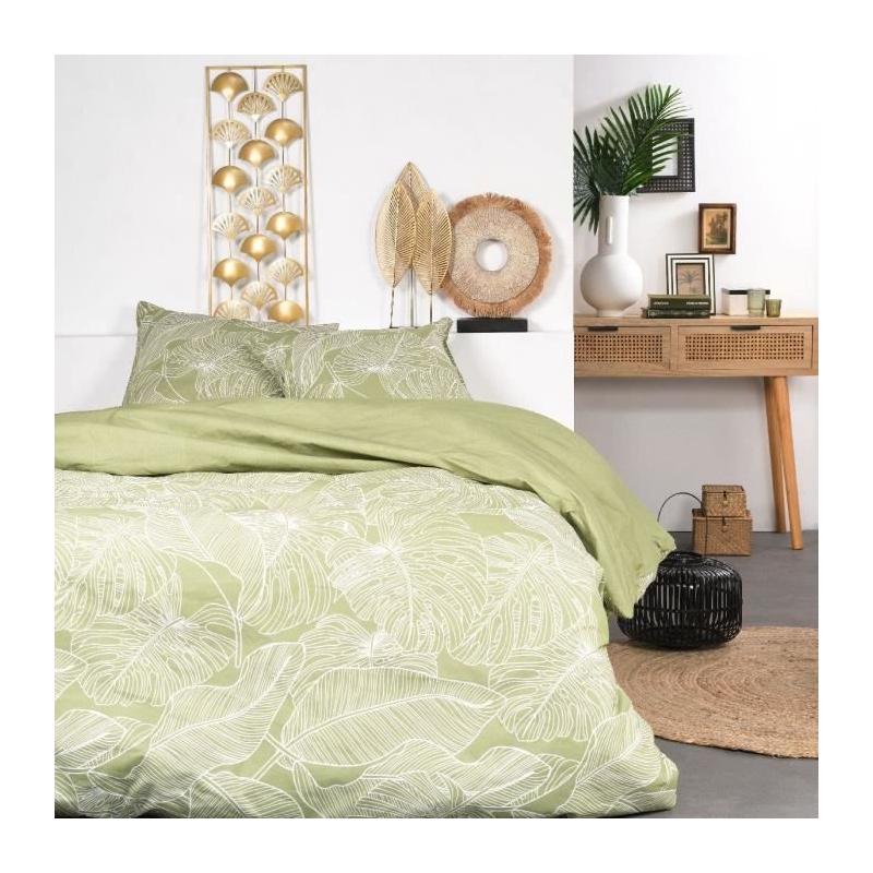 Parure de lit TODAY Sunshine - 240x260 cm - coton imprimé floral