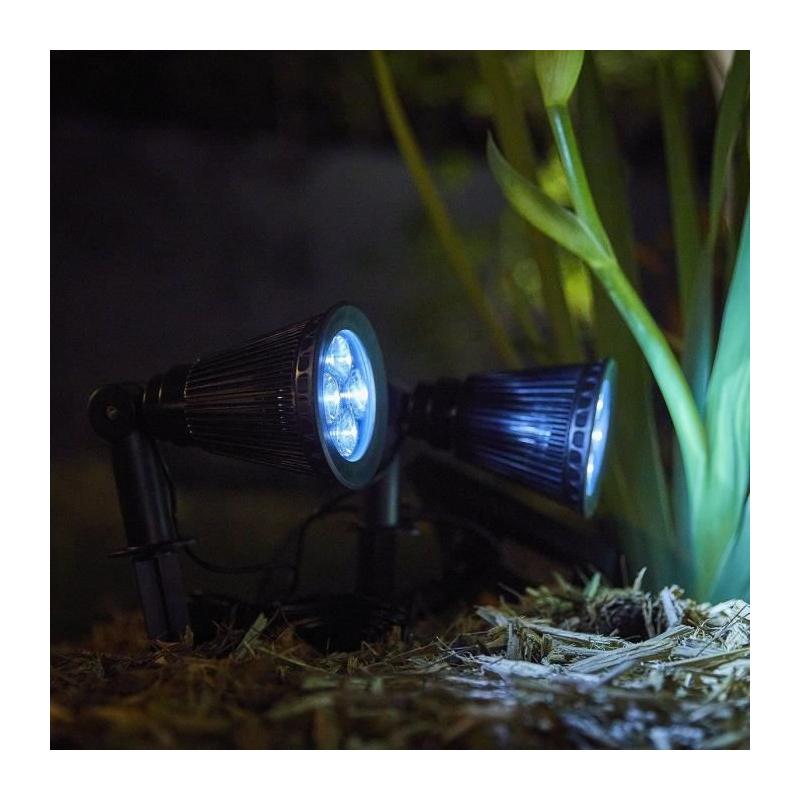 Projecteur solaire 2 en 1 LUMISKY - SPIKY AWAY W34 - H42 cm