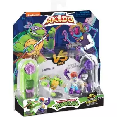 Coffret de figurines Tortues Ninja - Donatello vs Baxter Stockman