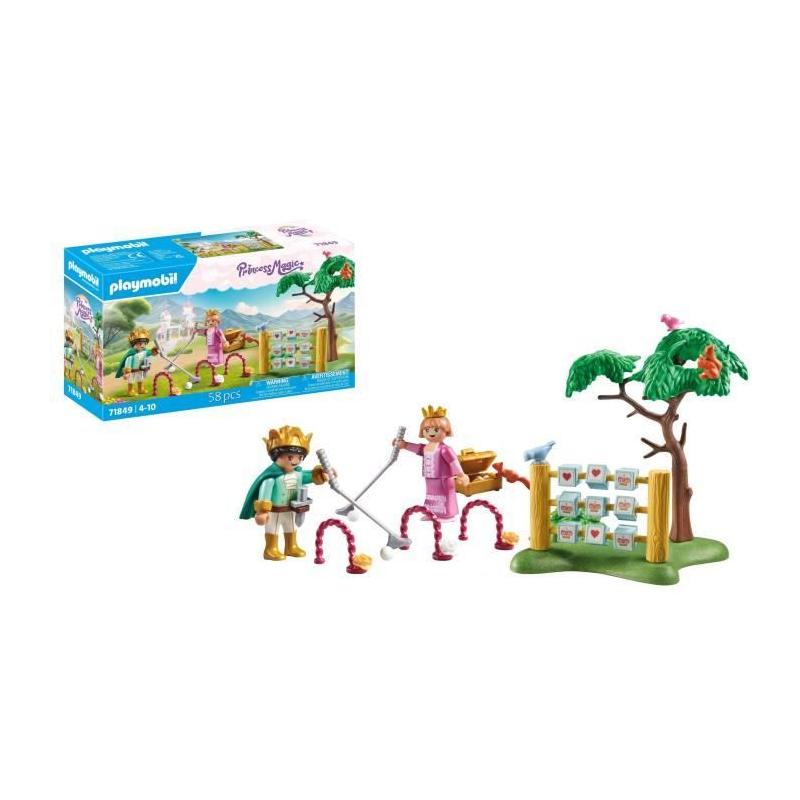 Jeux de jardin royal PLAYMOBIL avec enfants - Univers miniature