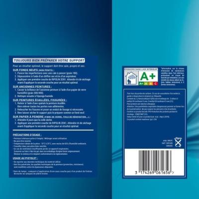 Peinture blanche mate 2en1 pour murs et plafonds - RIPOLIN 10L