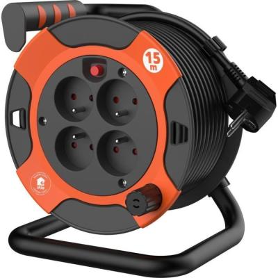 Enrouleur QUARX Bricolage 15m - Compact et Sécurisé