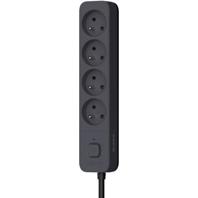 Multiprise QUARX - 4 prises + 3 ports USB, câble 1,5m