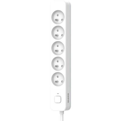 Multiprise QUARX - 5 prises - Câble 3m - Protection enfants