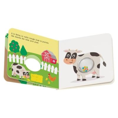 Ravensburger play+ Mon Livre hochet - Mes premiers animaux, idéal pour bébé
