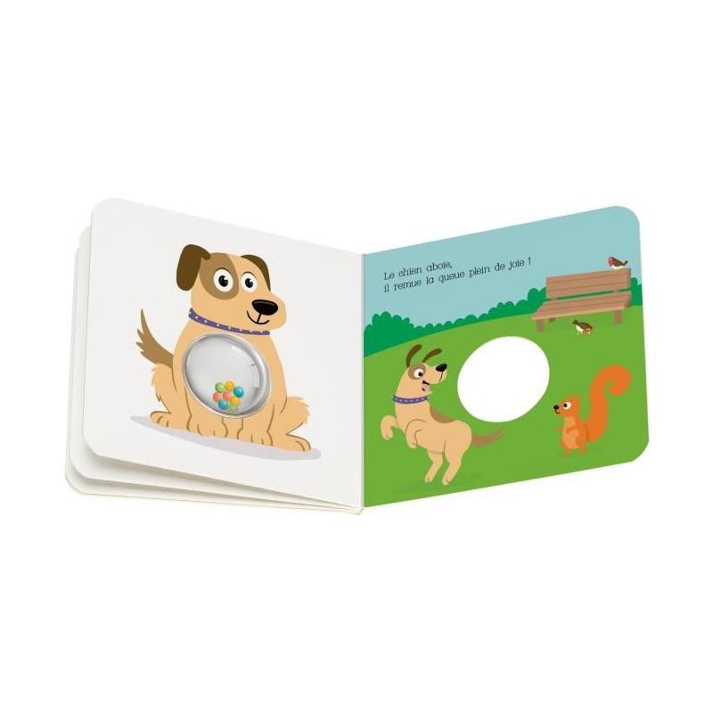 Ravensburger play+ Mon Livre hochet - Mes premiers animaux, idéal pour bébé