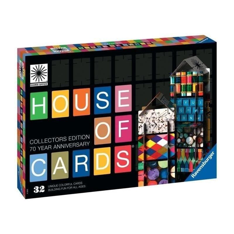 Château de cartes EAMES édition - Loisir créatif adulte