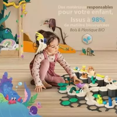 Gravitrax Junior - Starter Set XXL My Planet 184 pièces - Circuit de billes fun Gravitrax Junior - Starter Set XXL My Planet 184 pièces - Circuit de billes fun