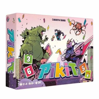 Jeu de plateau Pikit Kaijus vs Mechas - Stratégique et Palpitant
