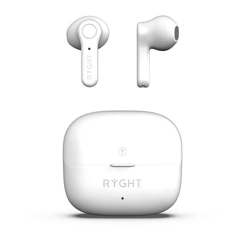 Écouteurs Bluetooth sans fil RYGHT JANTA Blanc - Petit mais puissant